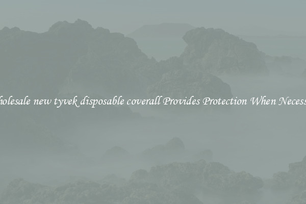 Wholesale new tyvek disposable coverall Provides Protection When Necessary