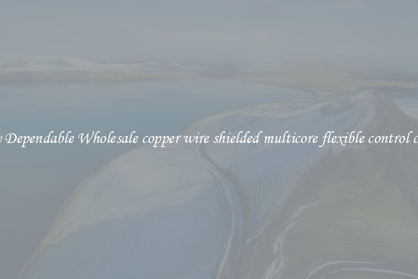 Buy Dependable Wholesale copper wire shielded multicore flexible control cable