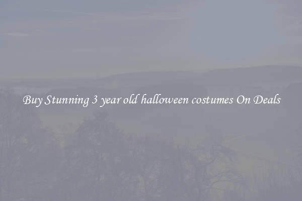 Buy Stunning 3 year old halloween costumes On Deals